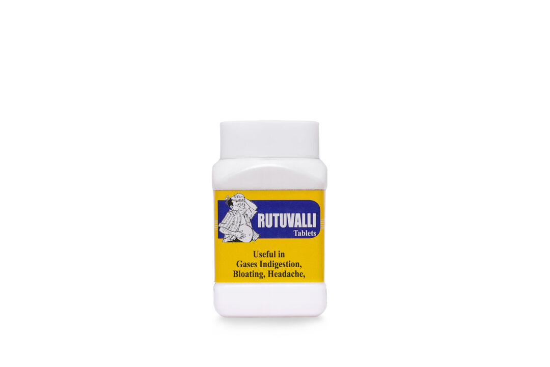 Rutuvalli Rutuvalli Tablets (60tb)- The Perfect Ayurvedic tablets for Gases and Indigestion